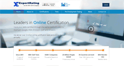 Desktop Screenshot of dev.expertrating.com