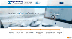 Desktop Screenshot of expertrating.com